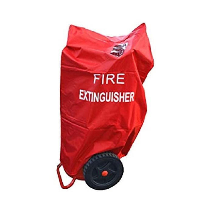 Fire Extinguisher Cover For 50Kg Trolley Type Extinguisher, Size – 116cm x 72cm